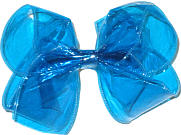 Large Blue Jelly Bow