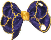 Regal Purple and Yellow Gold Moonstitch